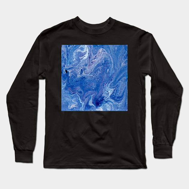 Blue Hole Long Sleeve T-Shirt by eerankin